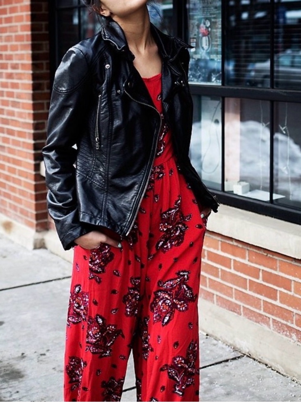 Free People, Retro Love You Love Me Jumpsuit, Size 6 - Picture 2 of 15